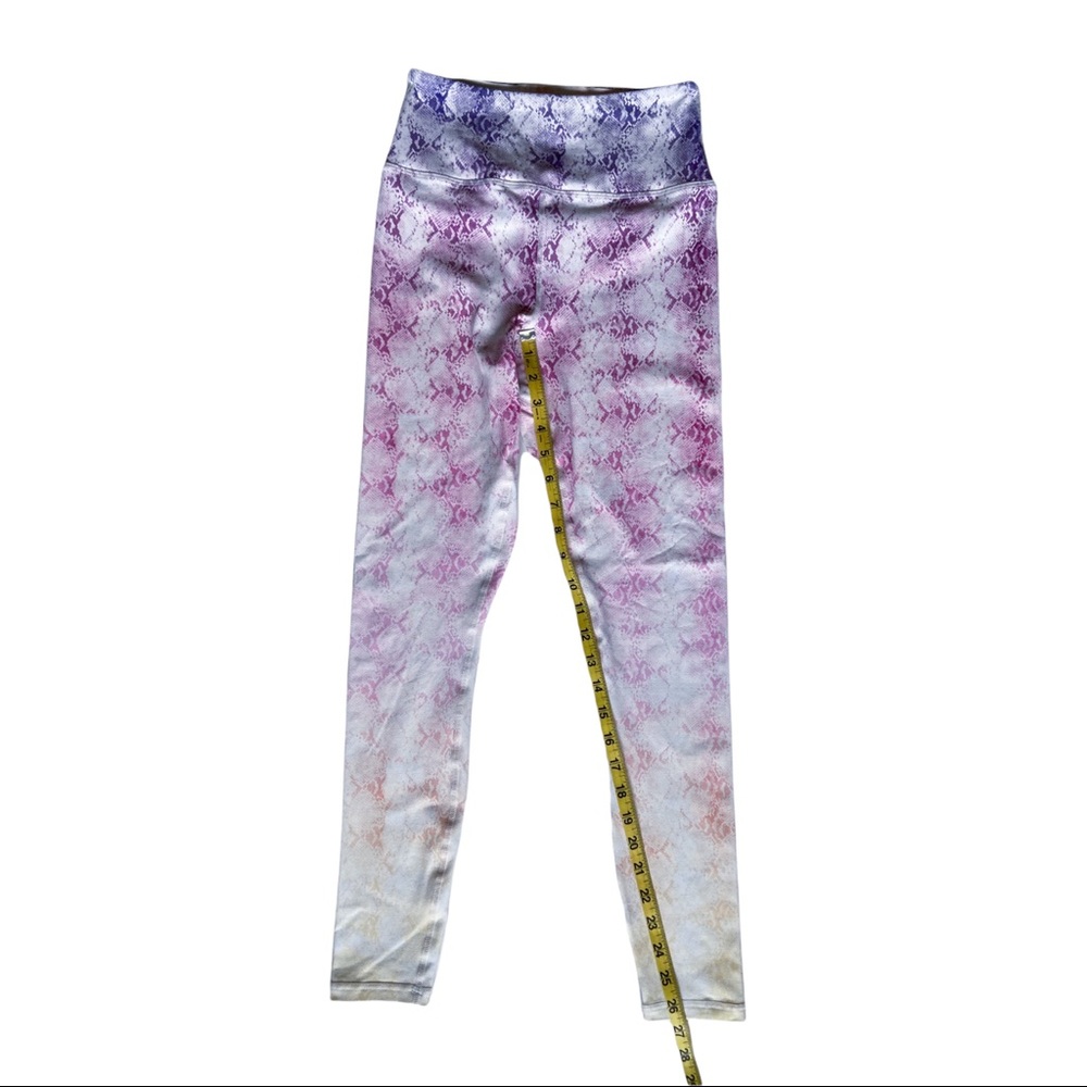 Spiritual Gangster Multicolor Snake Print Gradient Yoga Leggings Size S Sold Out - Picture 8 of 8